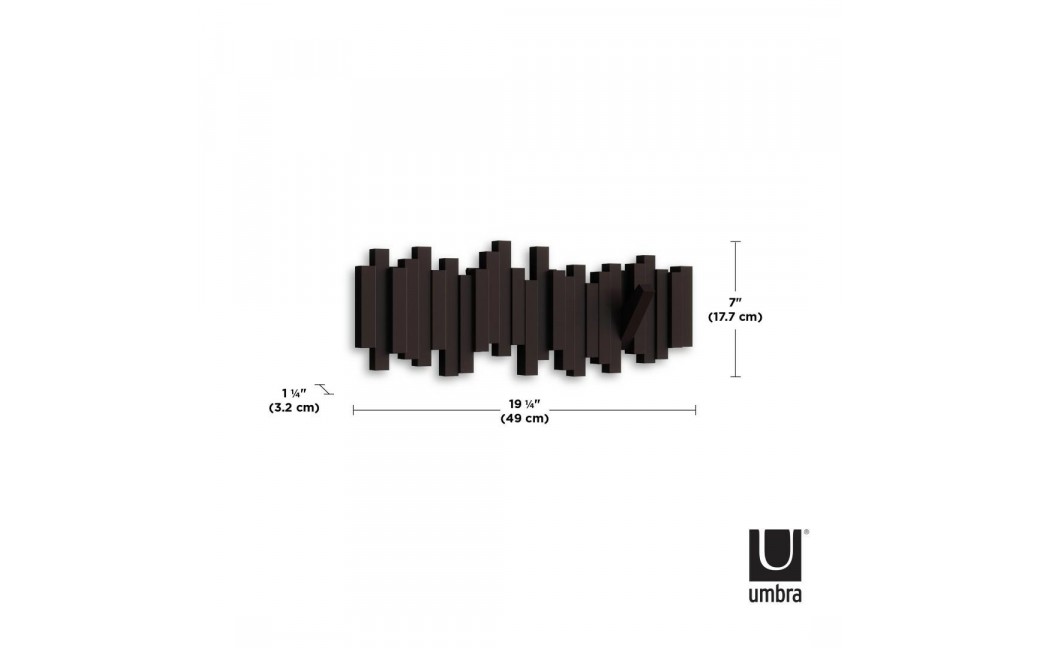 UMBRA wieszak na ubrania STICKS espresso (318211-213)