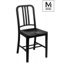 MODESTO krzesło VEGA czarne - polipropylen (1817-APC)