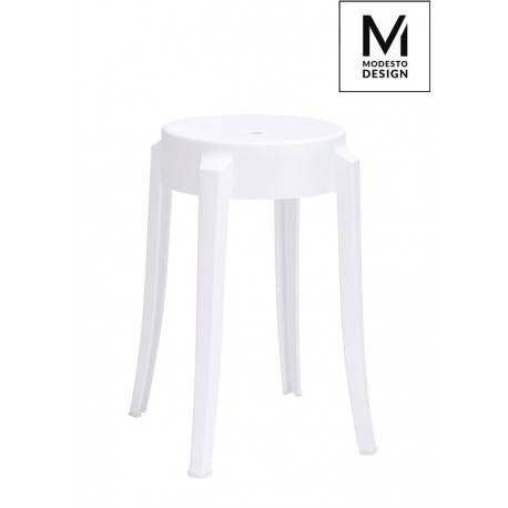 MODESTO stołek CALMAR 46 biały - polipropylen (C1070.WHITE)
