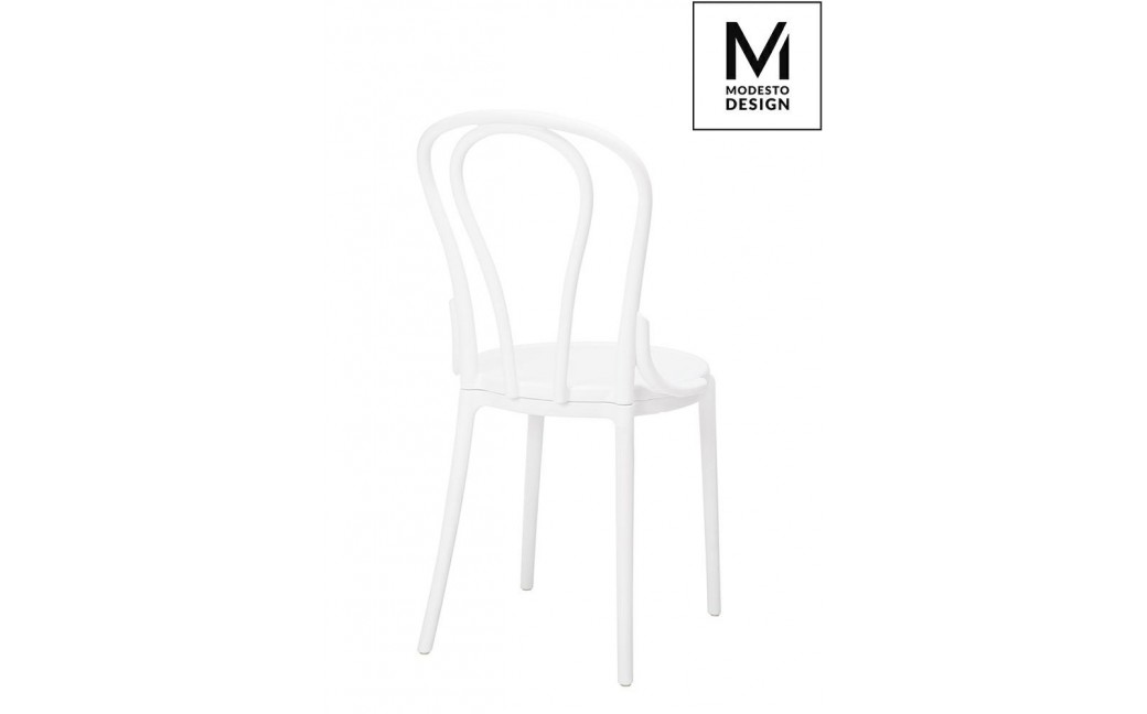 MODESTO krzesło TONI białe - polipropylen (8320.WHITE)