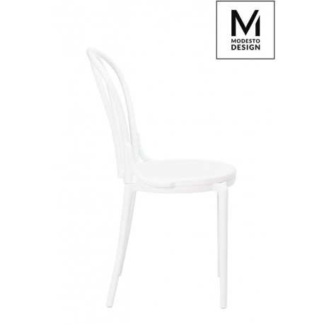 MODESTO krzesło TONI białe - polipropylen (8320.WHITE)