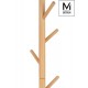 MODESTO wieszak stojący STICK naturalny - drewno bukowe (281.NATURAL)