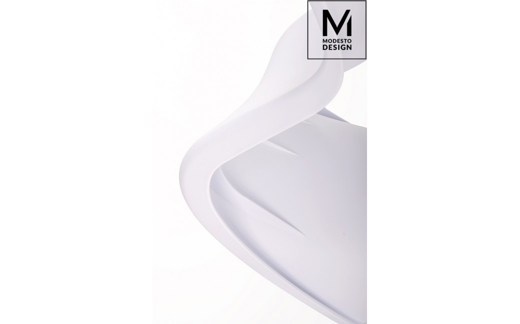 MODESTO krzesło HOVER białe - polipropylen (C1074.WHITE)
