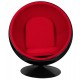 King Home Fotel BALL BLACK czerwony (JH-066.BLACK.RED)