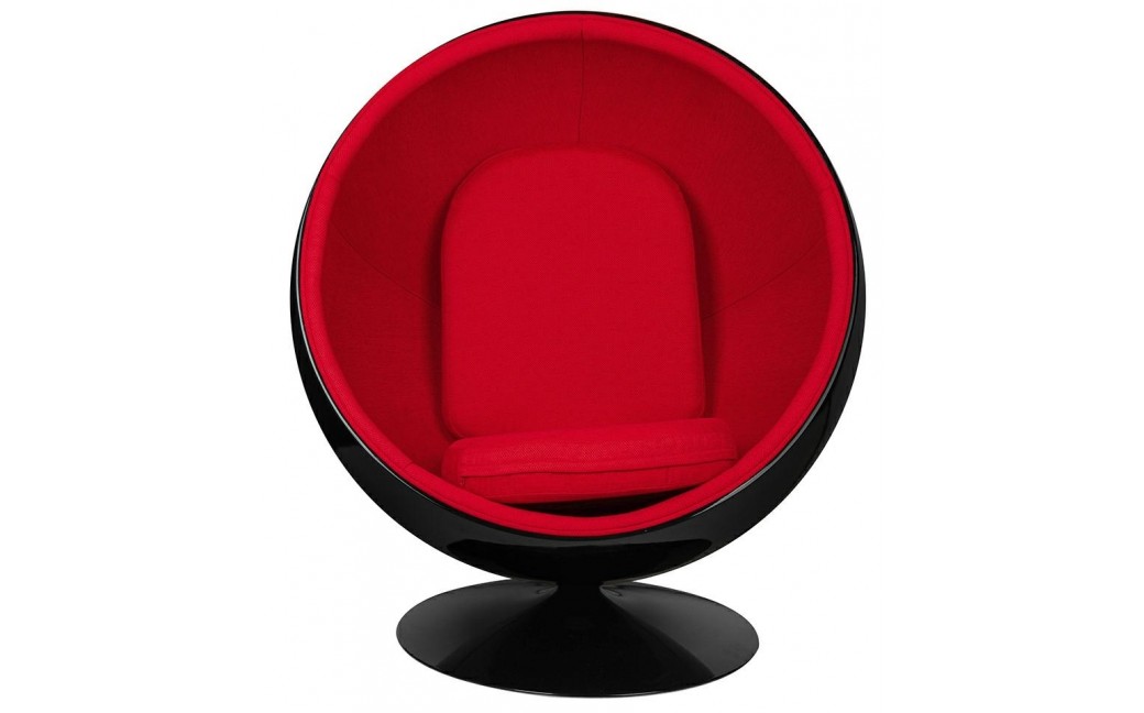 King Home Fotel BALL BLACK czerwony (JH-066.BLACK.RED)