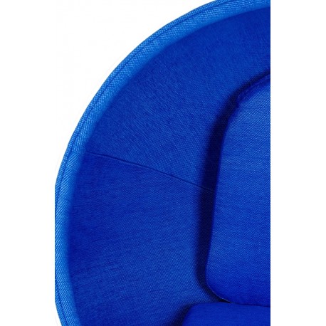 King Home Fotel BALL biało-niebieski - włókno szklane (JH-066.BLUE)