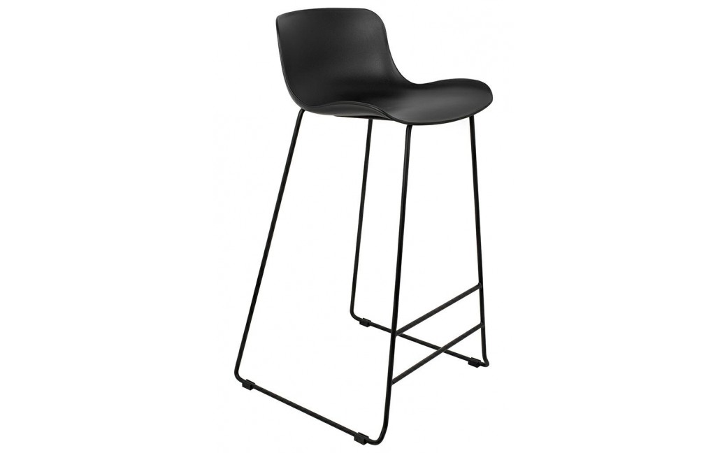 King Home Krzesło barowe COMA 76 czarne (KH010100954)