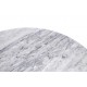 King Home Stół TULIP MARBLE 90 CARRARA biały - blat okrągły marmurowy, metal (GT-09M.FI90)