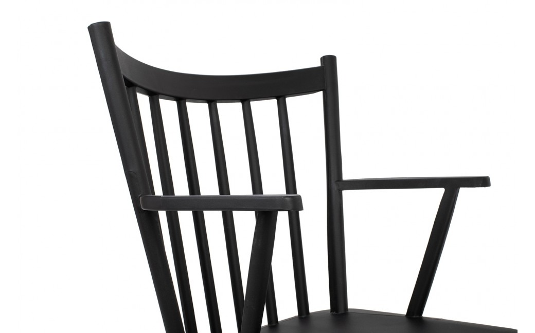 King Home Krzesło MILA ARM czarne (KH010100239)
