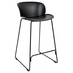 King Home Krzesło barowe ALTO 66 czarne (PC-163.H66)