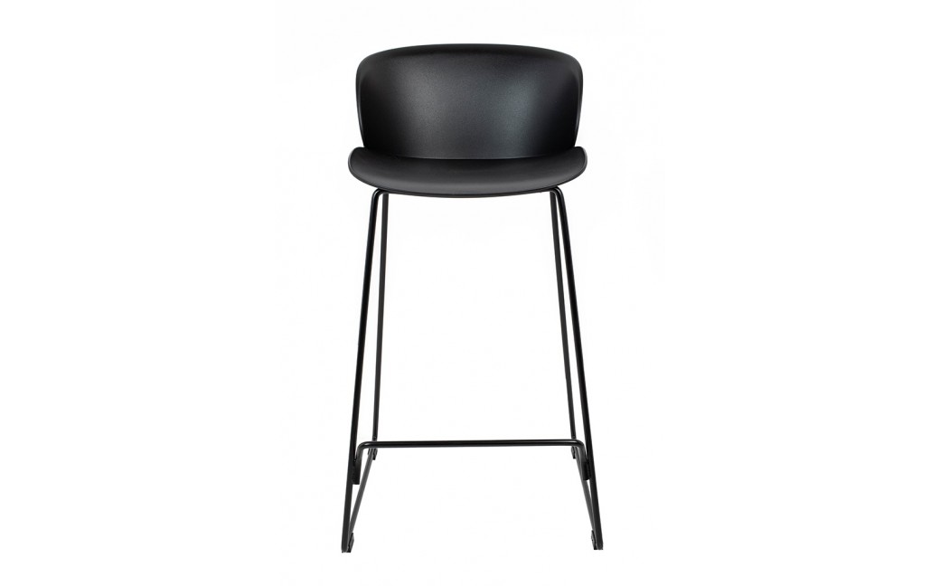 King Home Krzesło barowe ALTO 66 czarne (PC-163.H66)