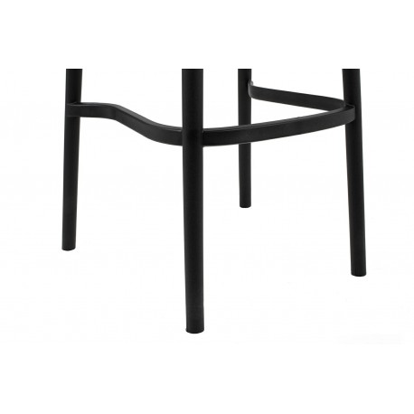 King Home Krzesło barowe WICKY czarne (KH010100232)