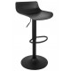 King Home Krzesło barowe SNAP BAR regulowane czarne (KH010100943)