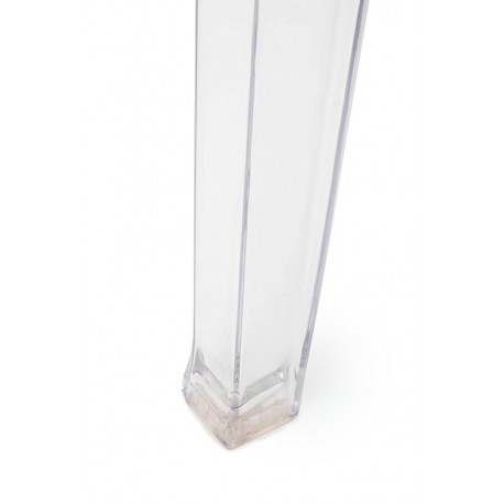 King Home Krzesło MERCI transparentne - poliwęglan (PC174A)
