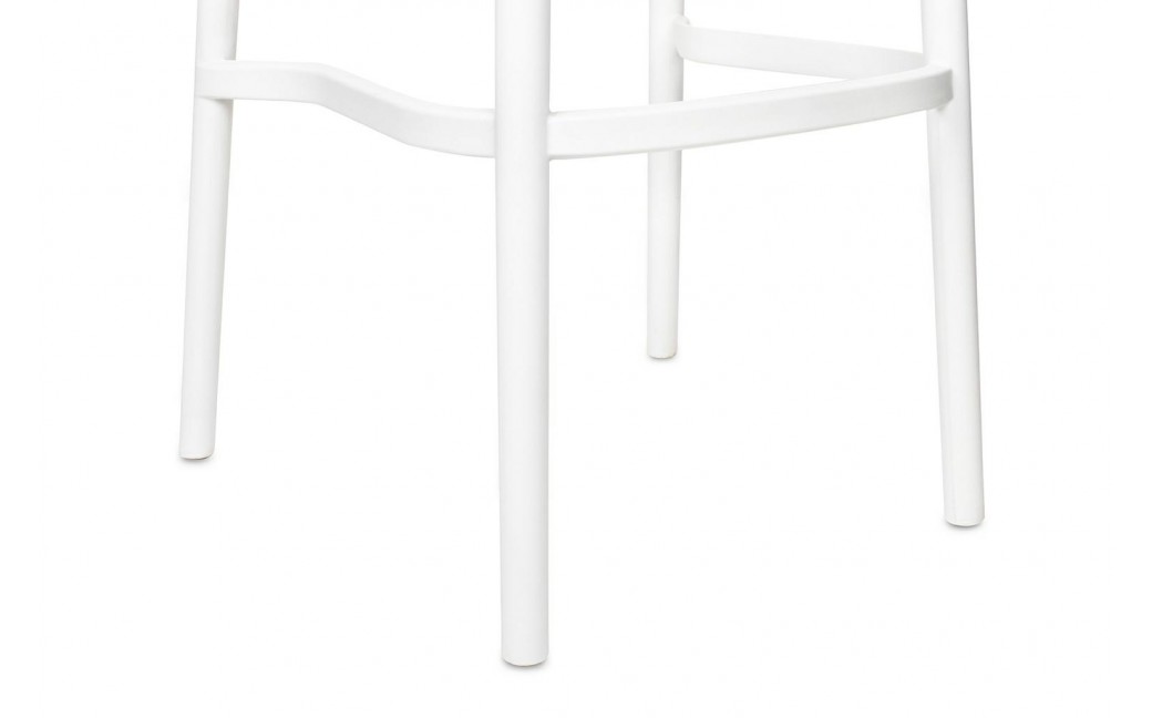 King Home Krzesło barowe WICKY białe (KH010100246)