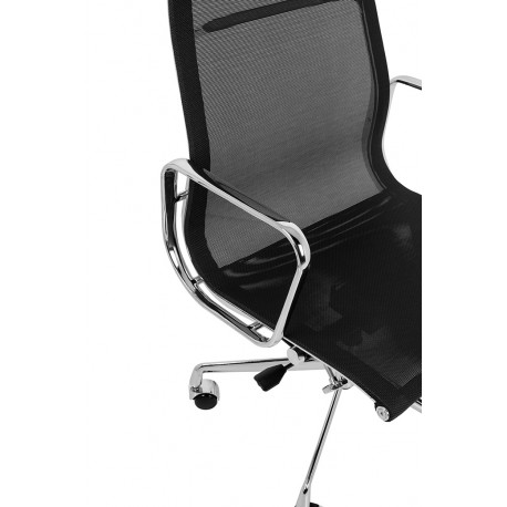King Home Fotel biurowy AERON PREMIUM chrom - siatka, aluminium (KH1501100178)
