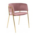 King Home Krzesło DELTA różowe (KH1301100121)
