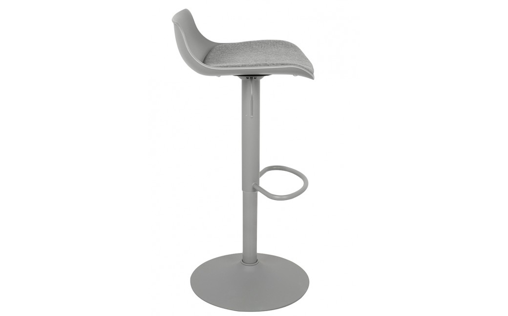 King Home Krzesło barowe SNAP BAR TAP regulowane szare (KH010100949)
