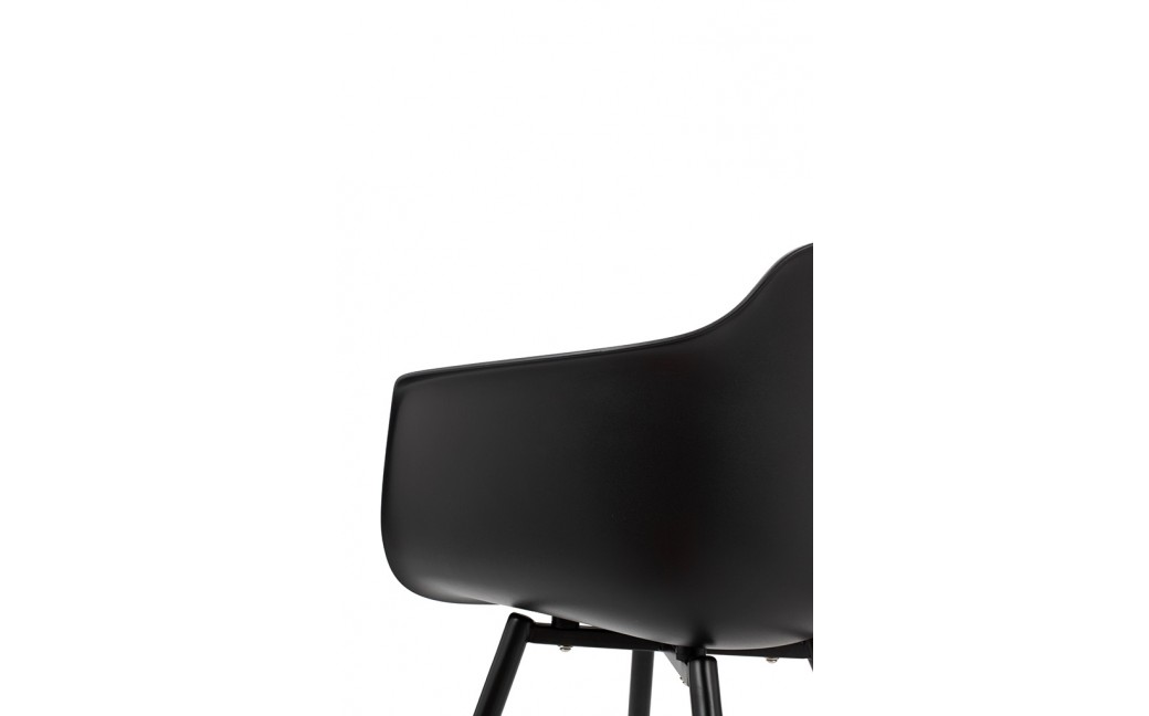 King Home Krzesło ECMO ARM czarne (293-CPP3.BLACK)