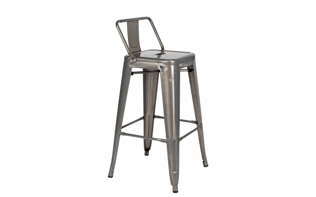 King Home Krzesło barowe TOWER BACK 66 (Paris) metal (KH010100972)