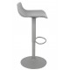 King Home Krzesło barowe SNAP BAR regulowane szare (KH010100945)