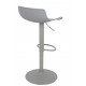 King Home Krzesło barowe SNAP BAR regulowane szare (KH010100945)