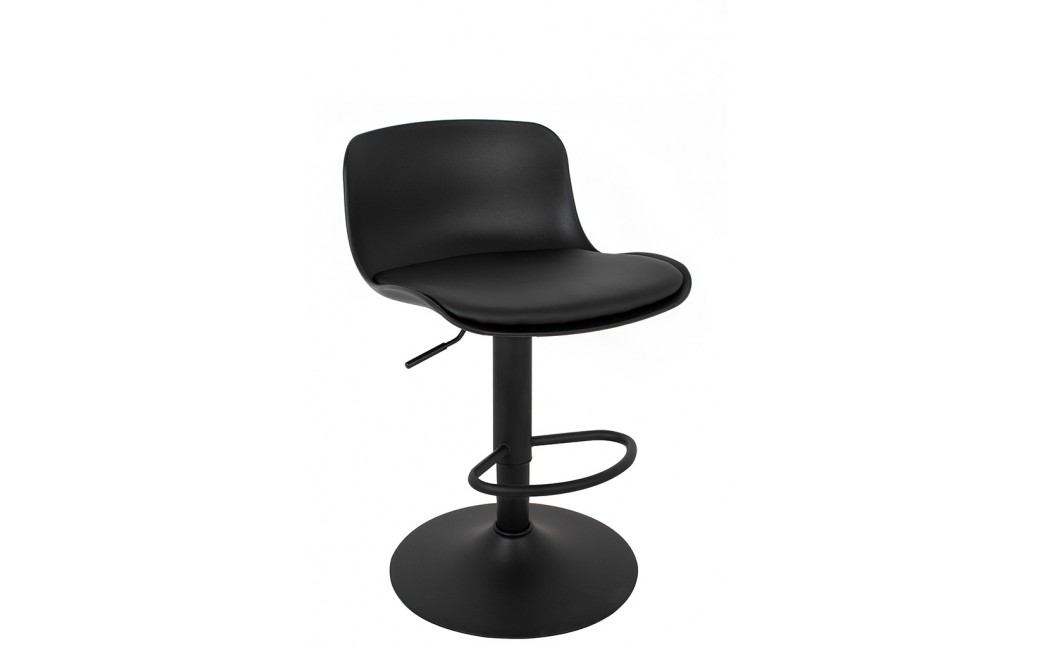 King Home Krzesło barowe STOR TAP regulowane czarne (KH010100941)