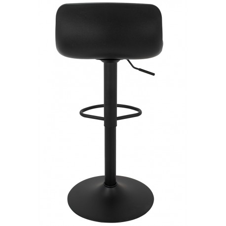 King Home Krzesło barowe STOR TAP regulowane czarne (KH010100941)