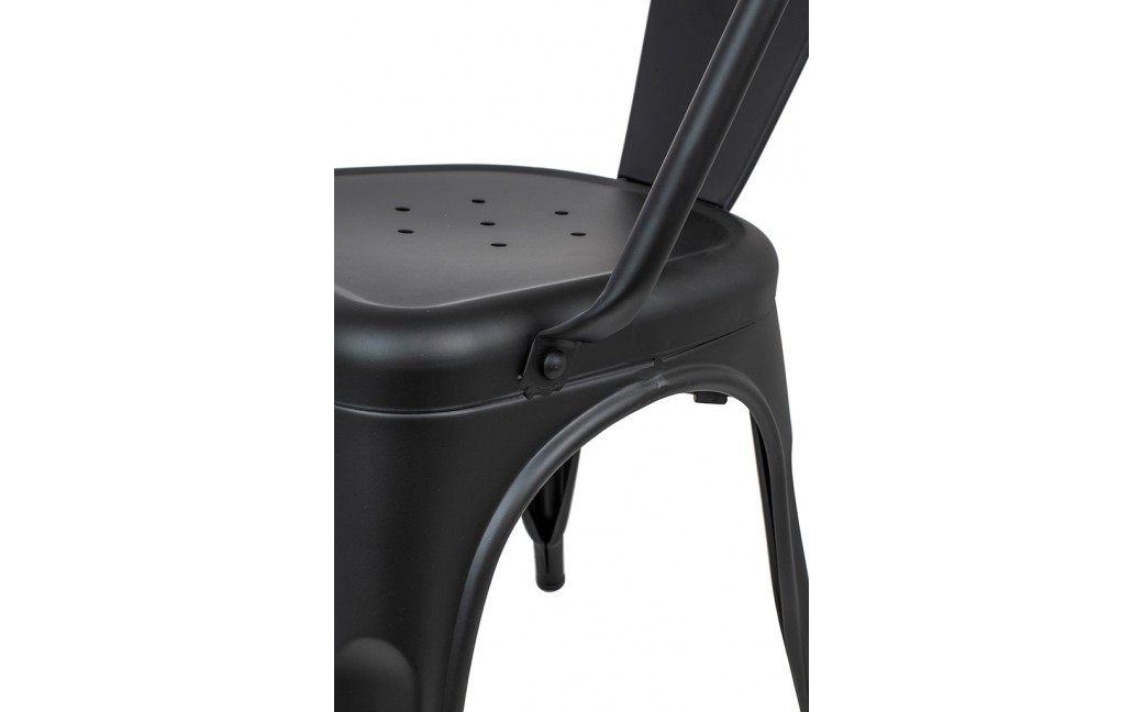 King Home Krzesło TOWER ARM (Paris) czarne (KH010100958)
