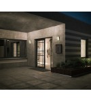 Outdoor wall lamps - Italux Fama 4K Outdoor Wall Mounted Black Sandblasted IP65 1xLED 10W 4000K OWL-7061-4K - product 2