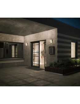 Italux Fama 4K Zewnętrzna Ścienna Czarny piaskowany IP65 1xLED 10W 4000K OWL-7061-4K - produkt 2