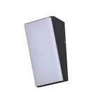 Outdoor wall lamps - Italux Fama 4K Outdoor Wall Mounted Black Sandblasted IP65 1xLED 10W 4000K OWL-7061-4K - product 1