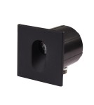 Luminaires to be built into the wall - Italux Rovato 3K Recessed Outdoor Black Sandblasted IP65 1xLED 3W 3000K ONFL-0224-3K - product 2