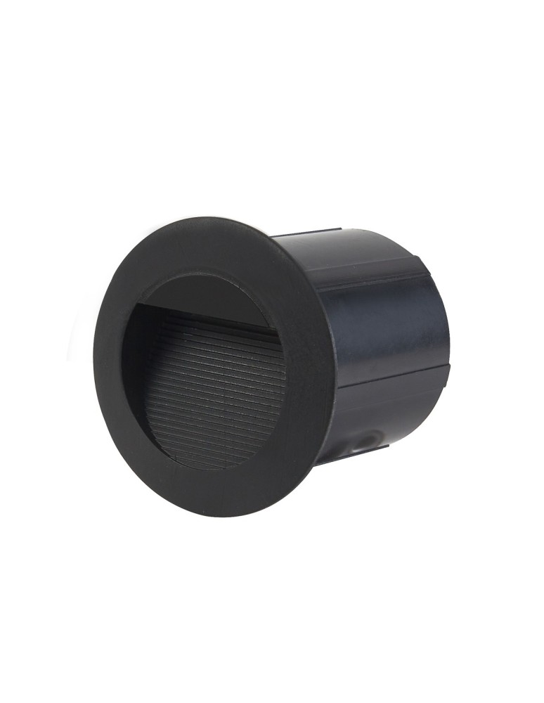 Luminaires to be built into the wall - Italux Piani 3K Outdoor Recessed Black Sandblasted IP65 1xLED 3W 3000K ONFL-1253-3K - product kolory-swiatla.pl 2