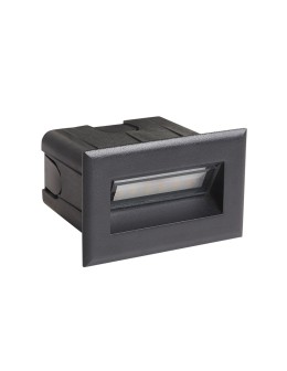 Italux Erba 4K Recessed Outdoor Black Sandblasted IP65 1xLED 3W 4000K ONFL-0332-4K - product 2