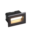 Luminaires to be built into the wall - Italux Erba 4K Recessed Outdoor Black Sandblasted IP65 1xLED 3W 4000K ONFL-0332-4K - product 1