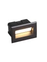 Italux Erba 4K Recessed Outdoor Black Sandblasted IP65 1xLED 3W 4000K ONFL-0332-4K