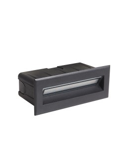 Italux Erba 3K Recessed Outdoor Black Sandblasted IP65 1xLED 5W 3000K ONFL-0352-3K - product 2