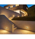 Luminaires to be built into the wall - Italux Erba 3K Recessed Outdoor Black Sandblasted IP65 1xLED 5W 3000K ONFL-0352-3K - product 3