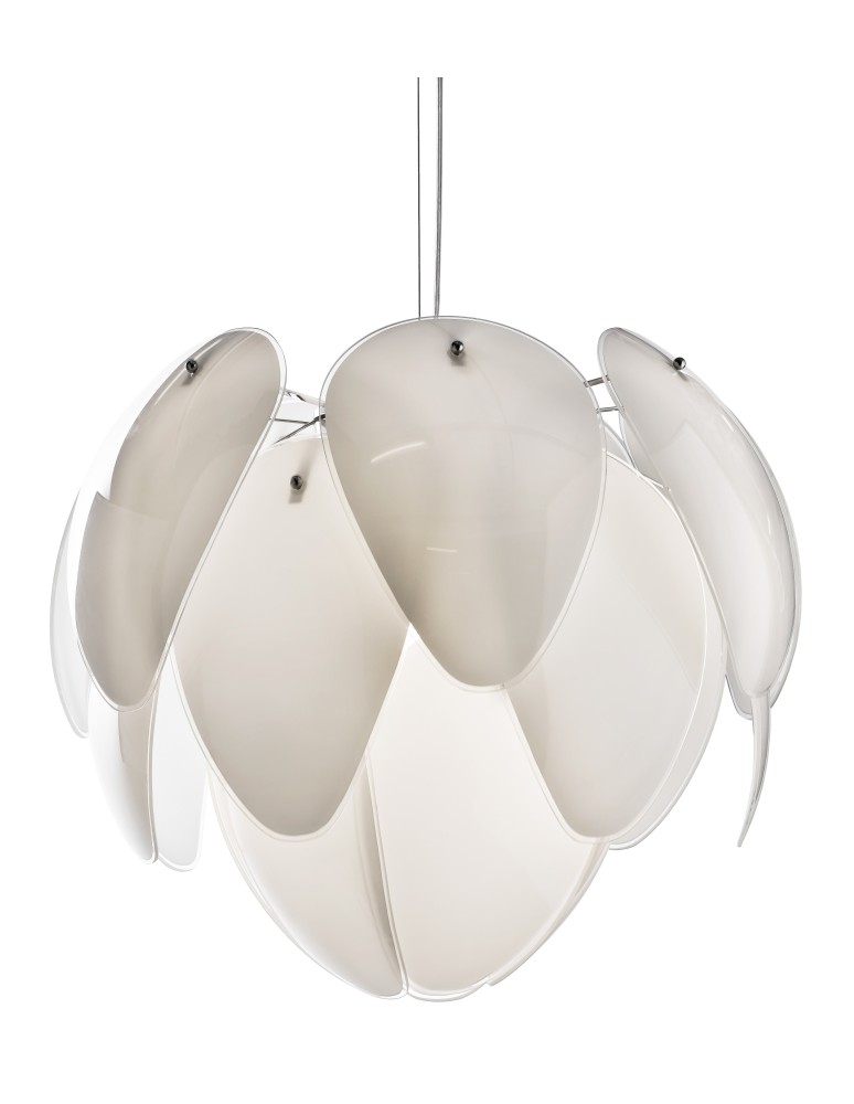 Pendant lamps - Azzardo ANTIRES WHITE 5xE27 Pendant White AZ0472 - product kolory-swiatla.pl 1