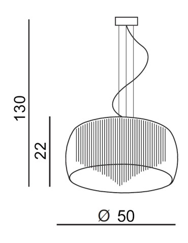 Azzardo REGO 50 8xG9 2in1 Ceiling or Pendant Transparent/Chrome AZ1000 - product 2