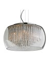 Azzardo REGO 50 8xG9 2in1 Ceiling or Pendant Transparent/Chrome AZ1000