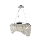 Glamour pendant lamps - Azzardo CARMEN TOP/PENDANT 6xG9 2in1 Ceiling or Pendant Transparent AZ1284 - product 1