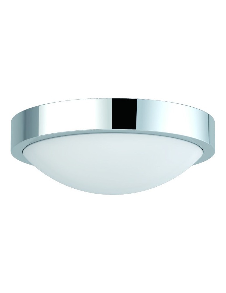 Hermetic plafonds - Azzardo COLETTE 2xE27 Ceiling White/Chrome IP44 AZ1311 - product kolory-swiatla.pl 1