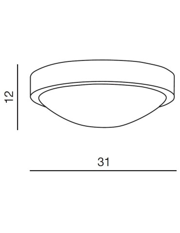 Azzardo COLETTE 2xE27 Ceiling White/Chrome IP44 AZ1311 - product 2