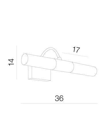 Azzardo LILIANE 2xG9 Wall Mounted White/Chrome IP44 AZ1297 - product 2