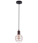 Pendant lamps - Azzardo CARRON 1 COPPER 1xE27 Copper Pendant AZ1659 - product 1