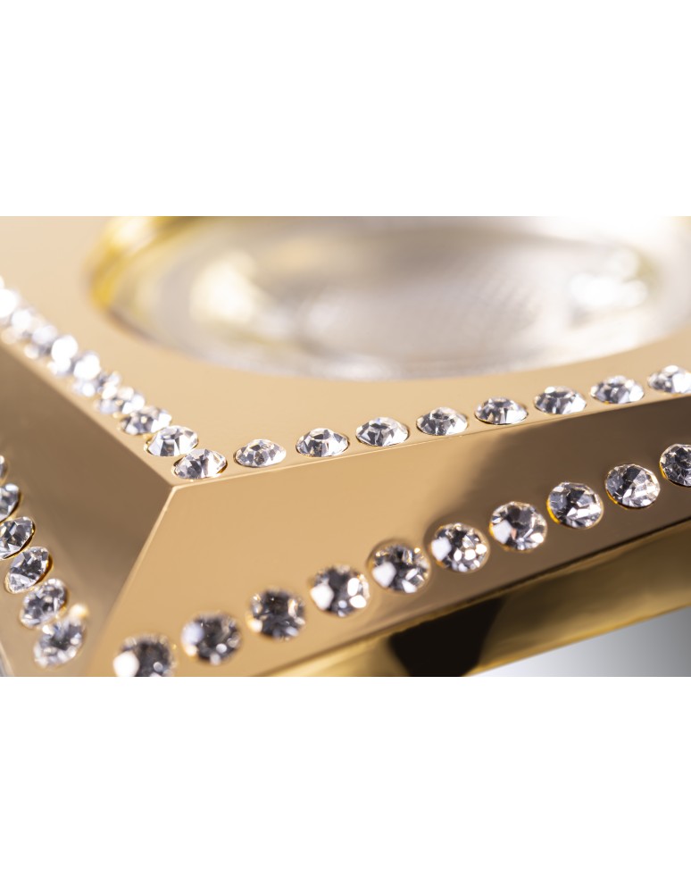 Decorative flush-mounted lamps - Azzardo MIRA GOLD 1xGU10 Recessed Gold AZ1464 - product kolory-swiatla.pl 2