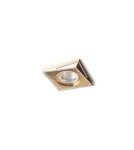 Decorative flush-mounted lamps - Azzardo MIRA GOLD 1xGU10 Recessed Gold AZ1464 - product 3