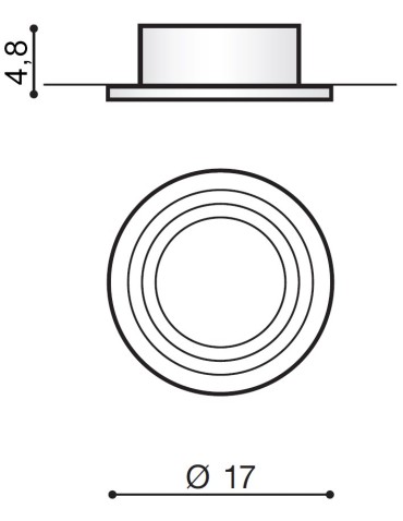 Azzardo STAN WHITE 1xES111 Recessed White AZ0861 - product 2